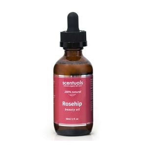 Scentuals rosehip beauty oil.